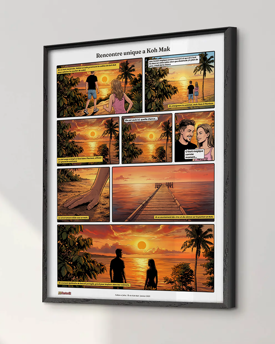 Poster encadré